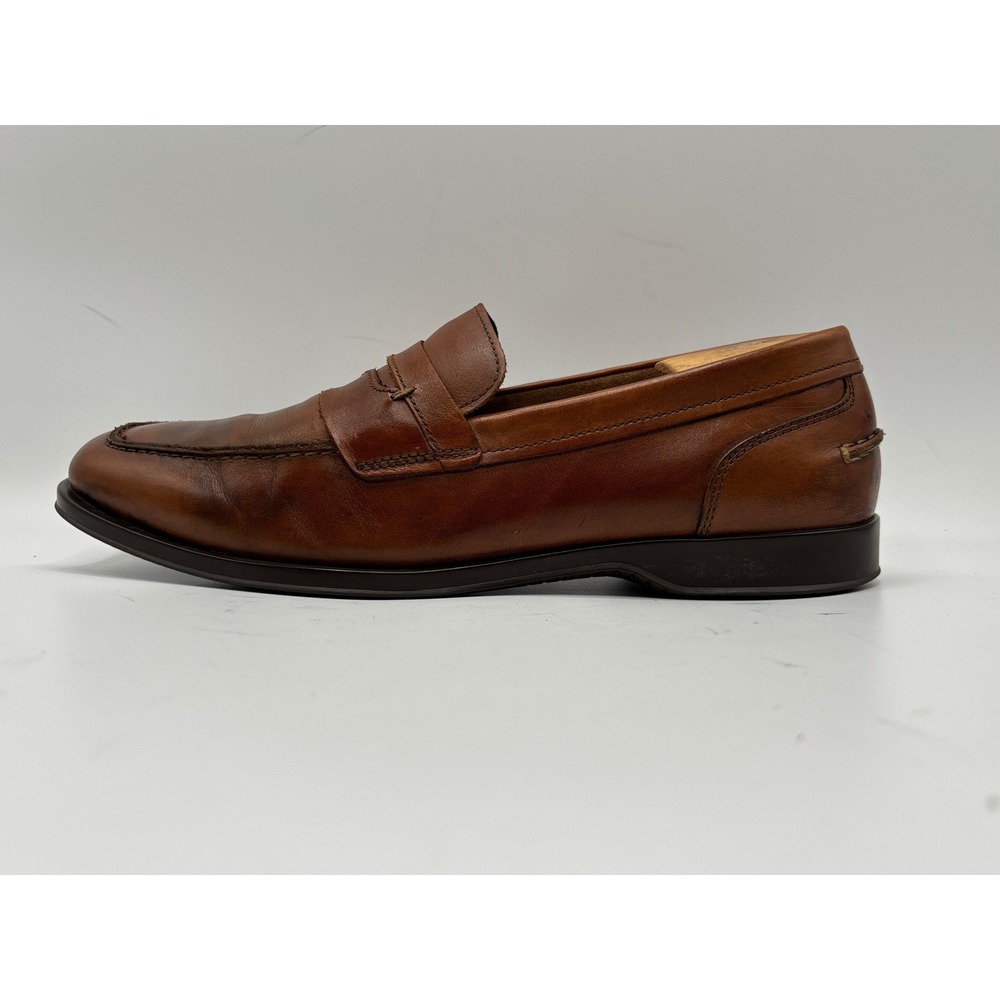 Cole Haan Grand.OS Men's 10 M Brown Leather Penny Loafers Dress Casual Shoes - Picture 16 of 16